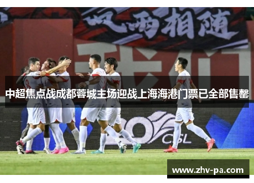 中超焦点战成都蓉城主场迎战上海海港门票已全部售罄